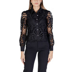 Morgan De Toi Black Polyester Shirt