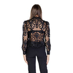 Morgan De Toi Black Polyester Shirt