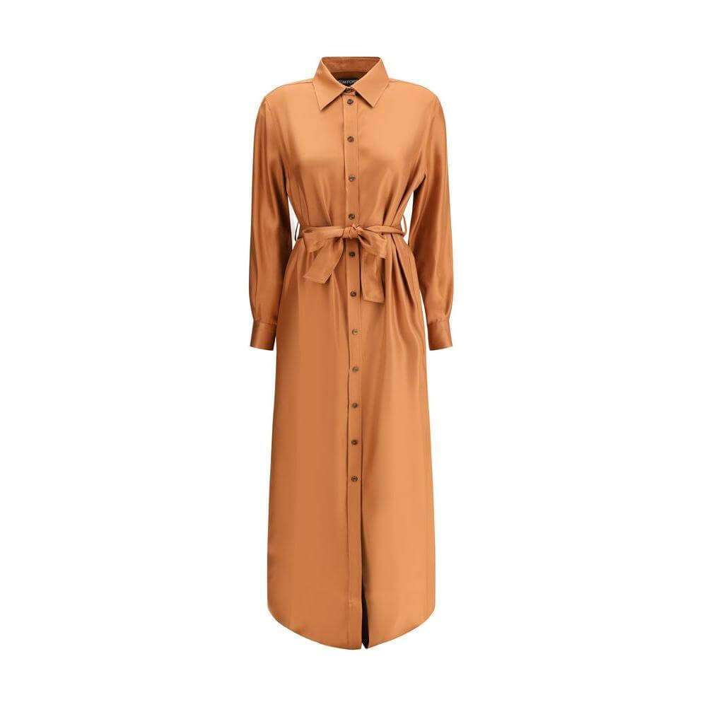 Tom Ford Long shirt Dress TO-AB3429FAX1426KB285-IT40 | M