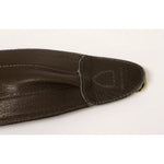 Dolce & Gabbana Brown D&G Leather Linnen Logo Belt BHD10841-70