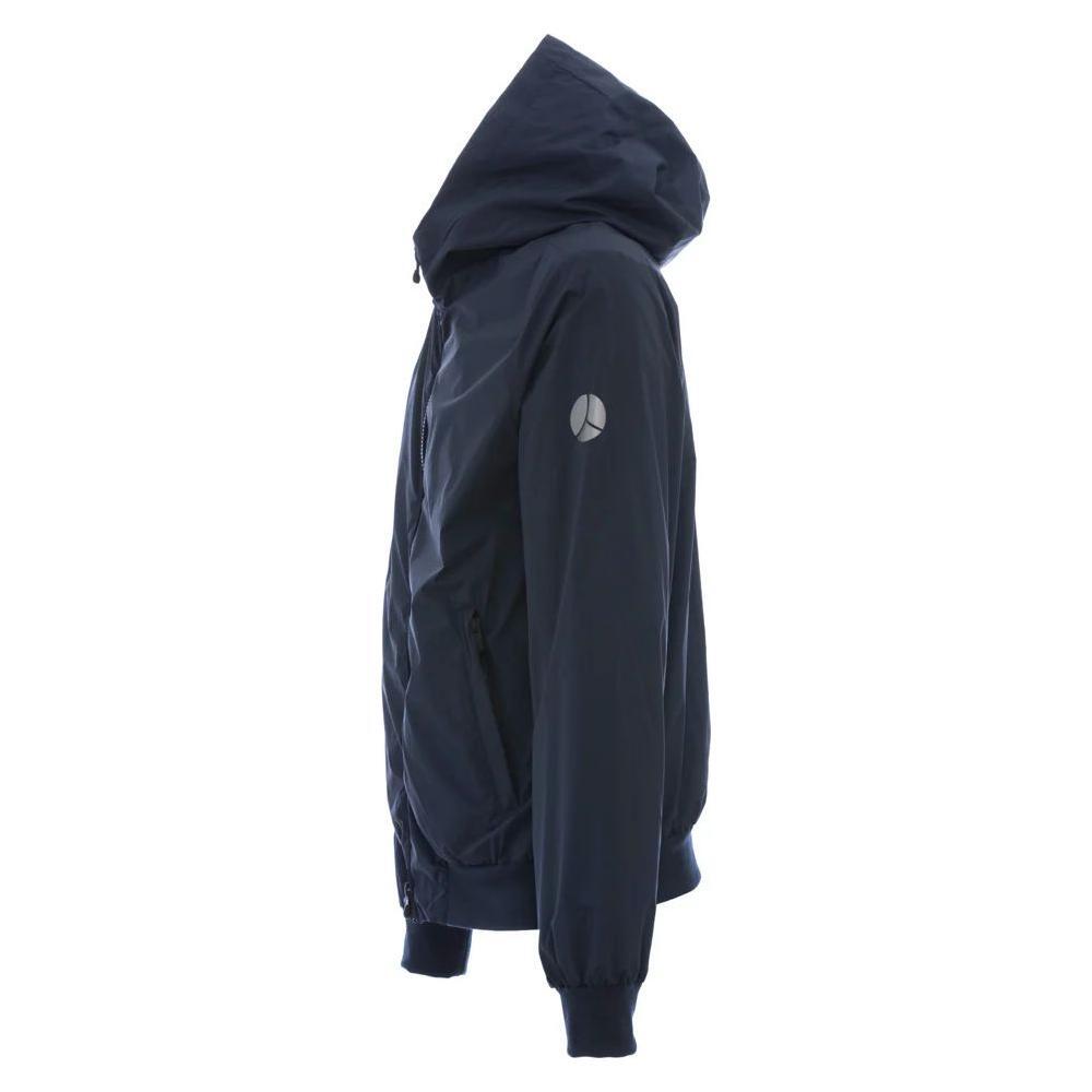 People Of Shibuya Blue Polyester Men Jacket