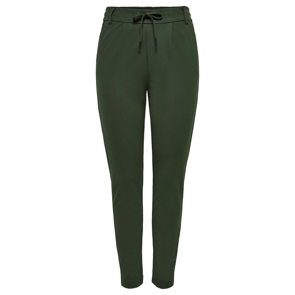 Only Green Viscose Casual Pants