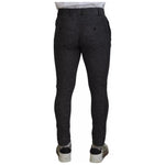 Dolce & Gabbana Gray Chevron Viscose Skinny Pants PAN74804-48