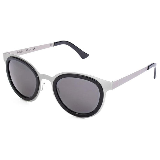 LGR Gray Stainless Steel Sunglasses