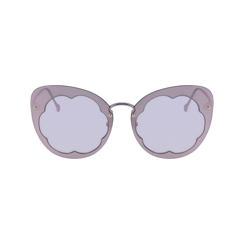 Salvatore Ferragamo Purple Metal Sunglasses SFSF178SMAMOFLOWERFUL537AC