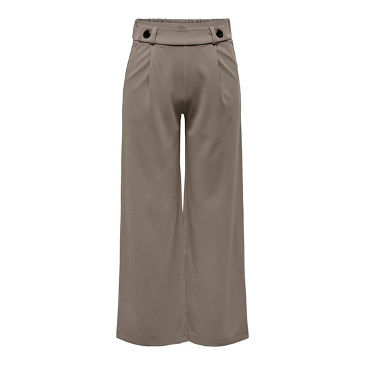 Jacqueline De Yong Gray Polyester Pant JA-7869300147-L/34