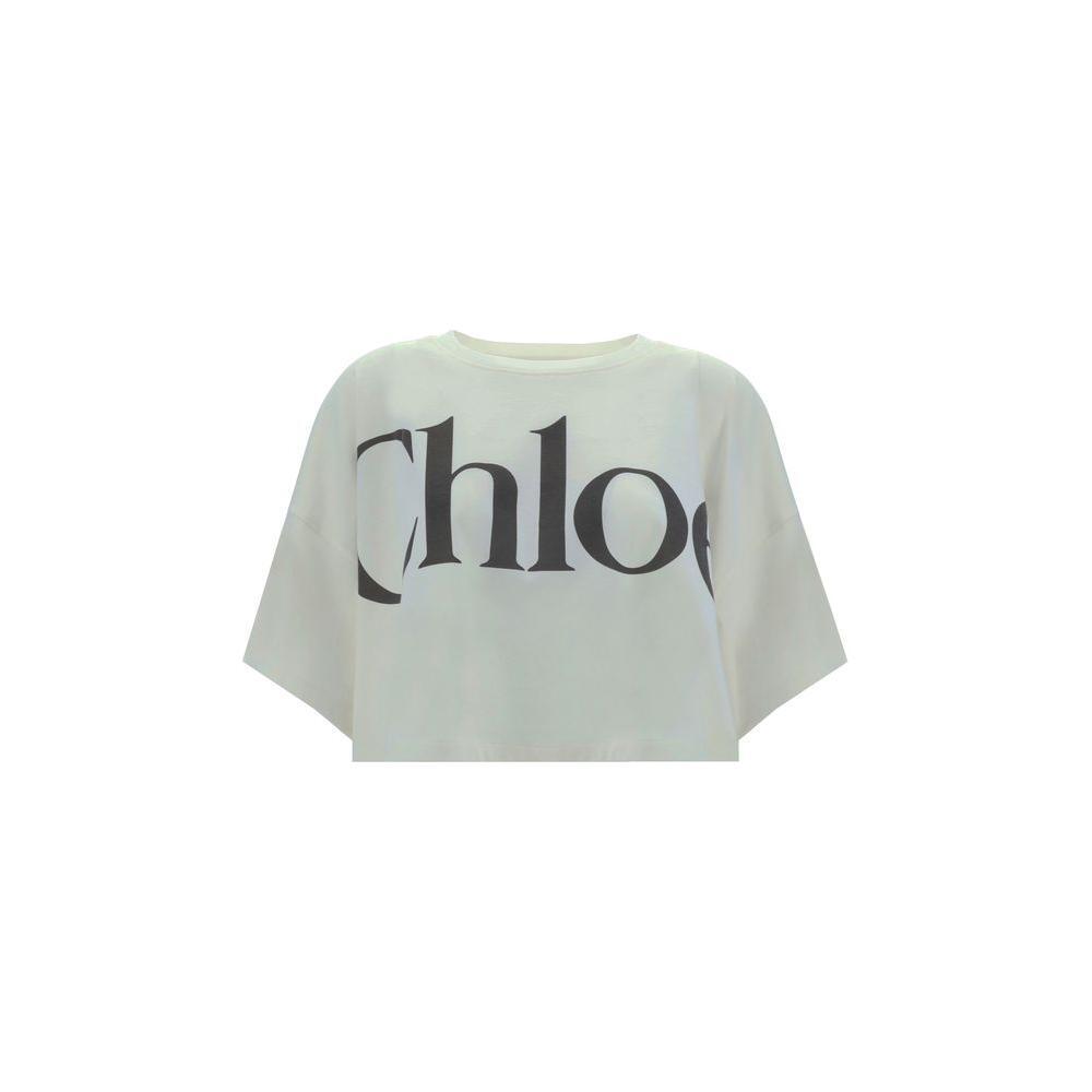 Chloé Cropped T-Shirt CH-CH24AJH09183101-S