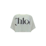 Chloé Cropped T-Shirt CH-CH24AJH09183101-S