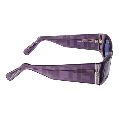 GCDS Purple Acetate Sunglasses