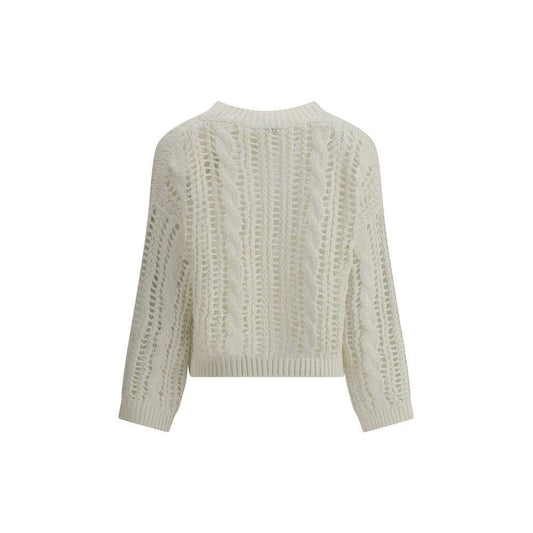 Brunello Cucinelli Lace-knit Sweater BR-M3Y351812C2723-L