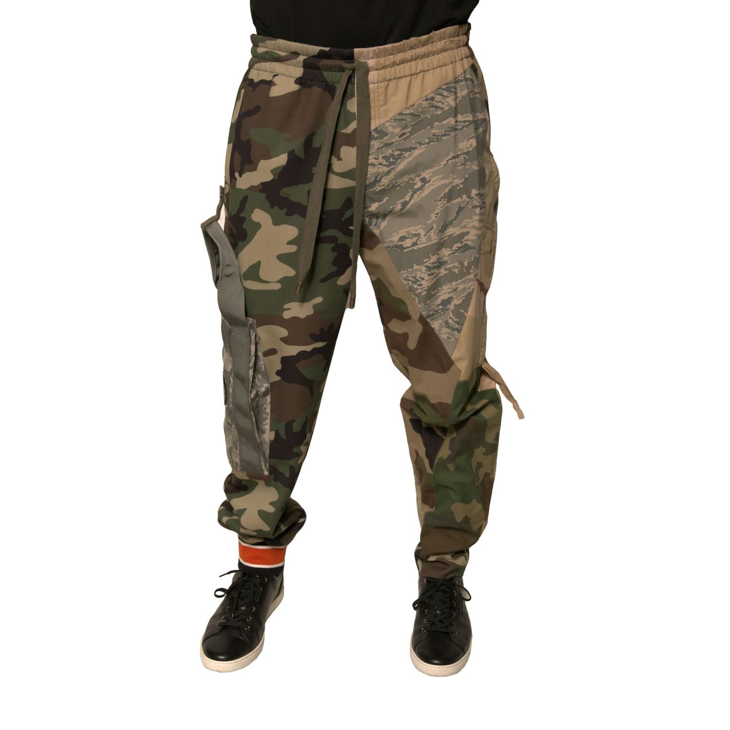 Dolce & Gabbana Multicolor Camouflage Jogger Sweatpants Pants