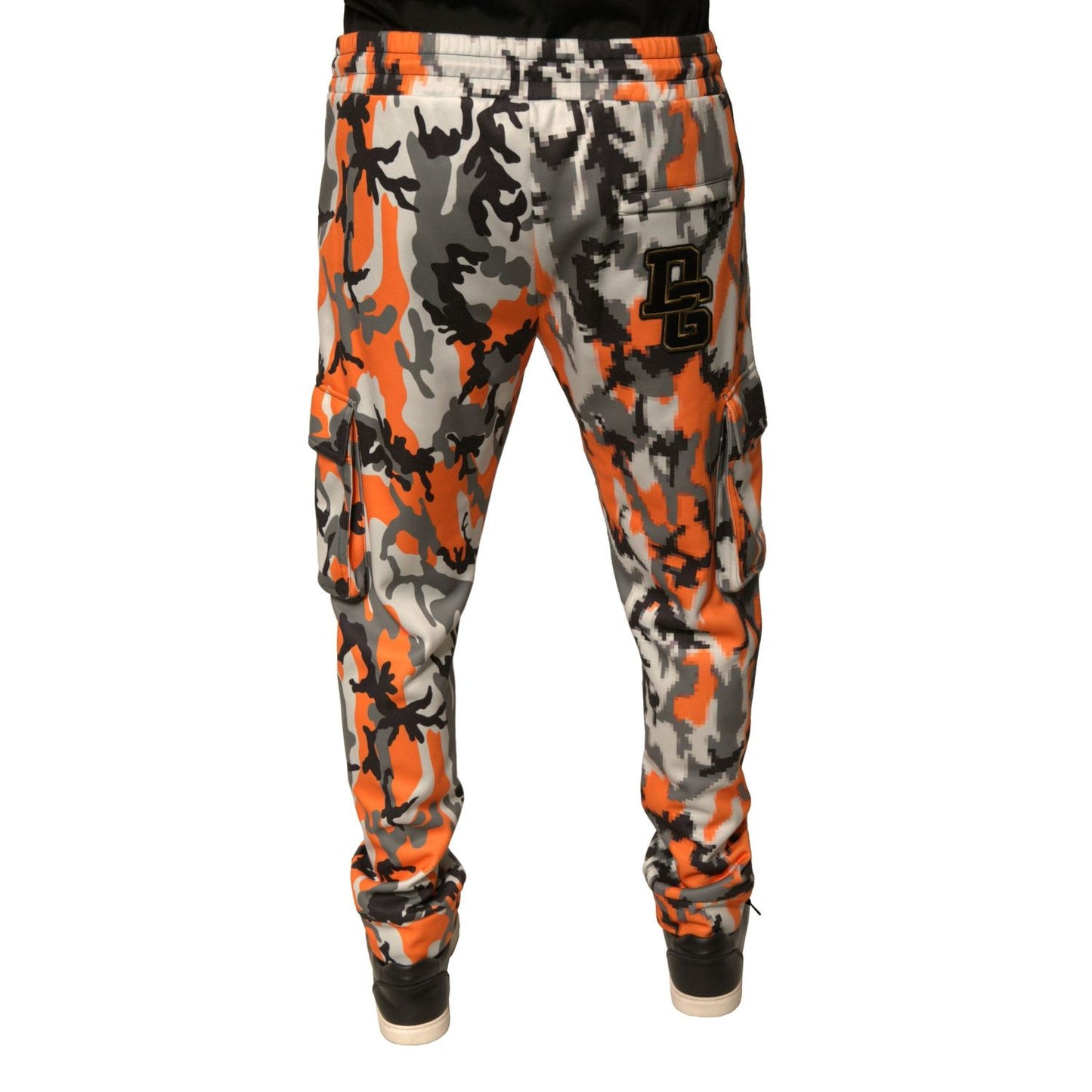 Dolce & Gabbana Multicolor Camouflage Cargo Jogger Pants