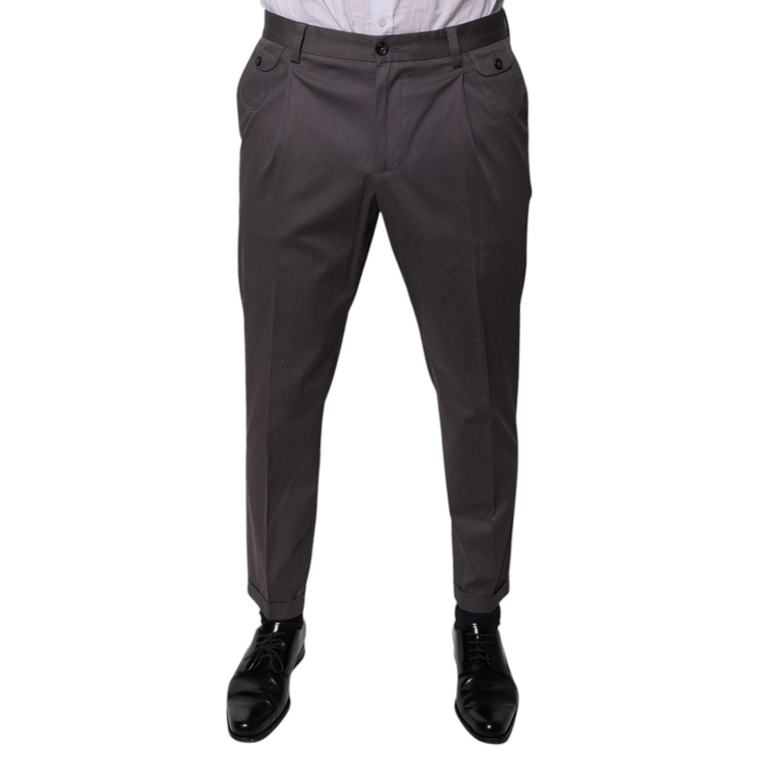 Front view with bag zipped and handles upright.