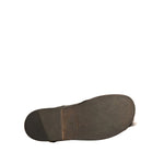 Dolce & Gabbana Green Gazelle Hair Leather Flats Sandals Shoes