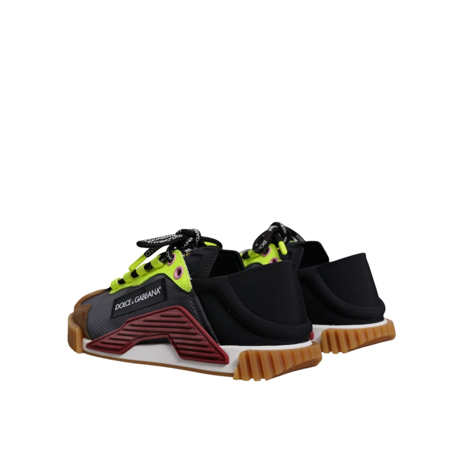 Dolce & Gabbana Multicolor Nylon Low Top NS1 Sneakers Shoes