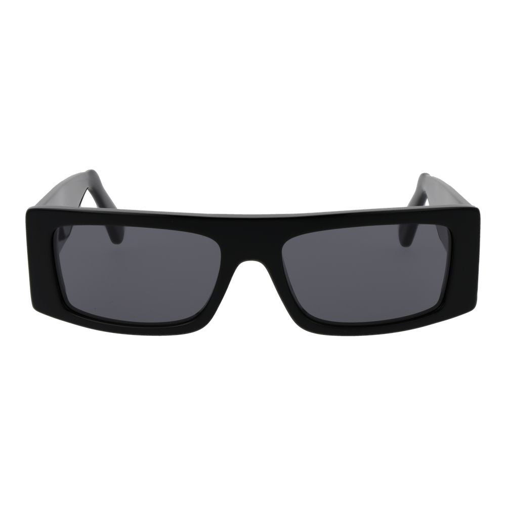 GCDS Black Plastic Sunglasses
