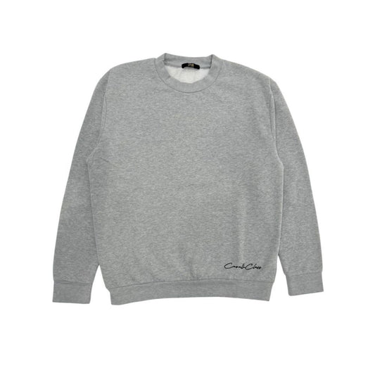 Cavalli Class Gray Cotton Women Hoodie CA-24773-XS