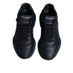 Dolce & Gabbana Navy Blue Daymaster Low Top Men Sneakers Shoes