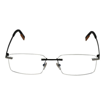 Ermenegildo Zegna Gray Men Glasses Frame