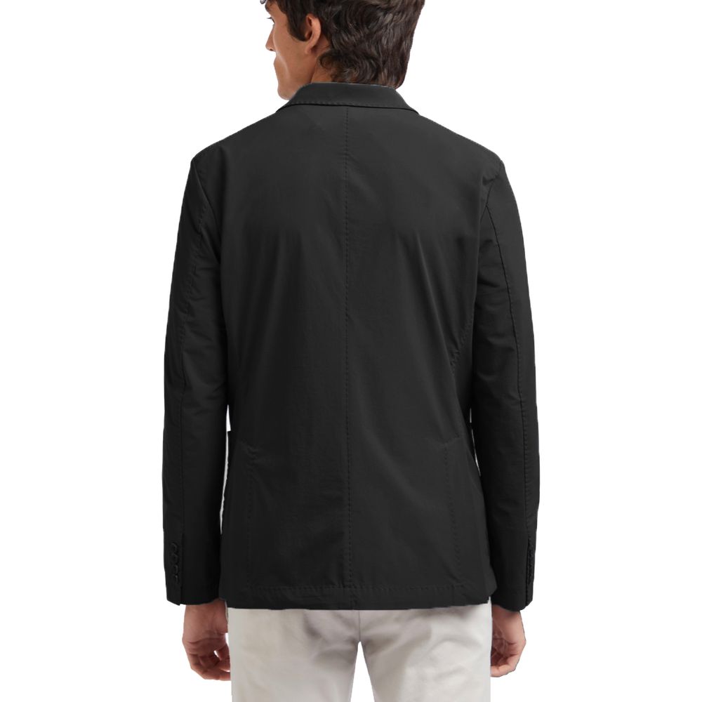 AT.P.CO Black Polyamide Men's Classic Jacket