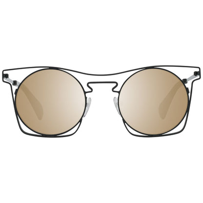 Yohji Yamamoto Black Metal Sunglasses