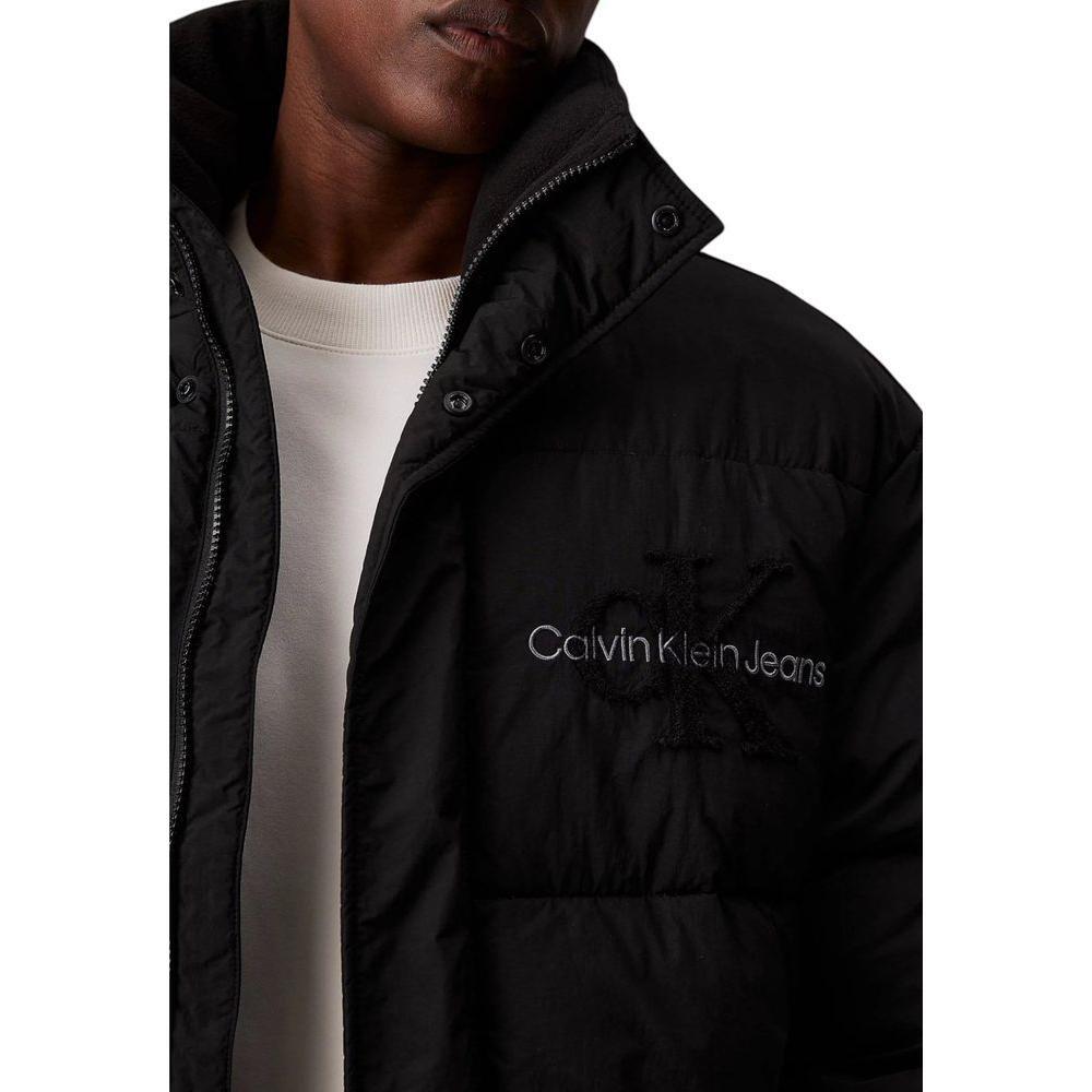 Calvin Klein Jeans Black Recycled Polyamide Jackets & Coat CA-16508500009-IT48 | L