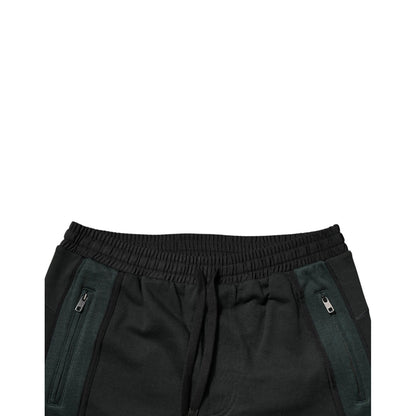 Dolce & Gabbana Black Cotton Blend Jogger Sweatpants Pants