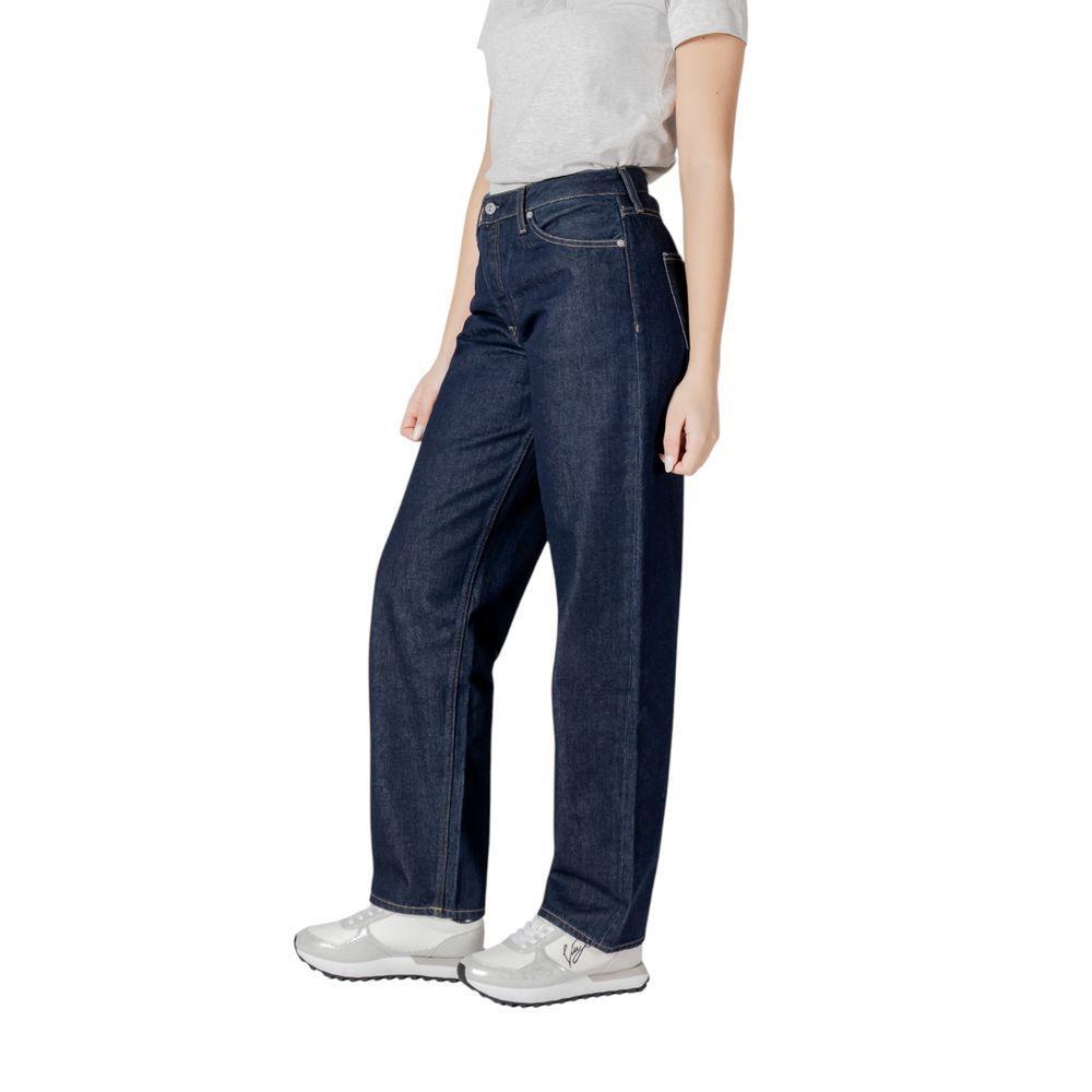 Calvin Klein Jeans Blue Cotton Relaxed Fit Jean CA-16504500348-W28