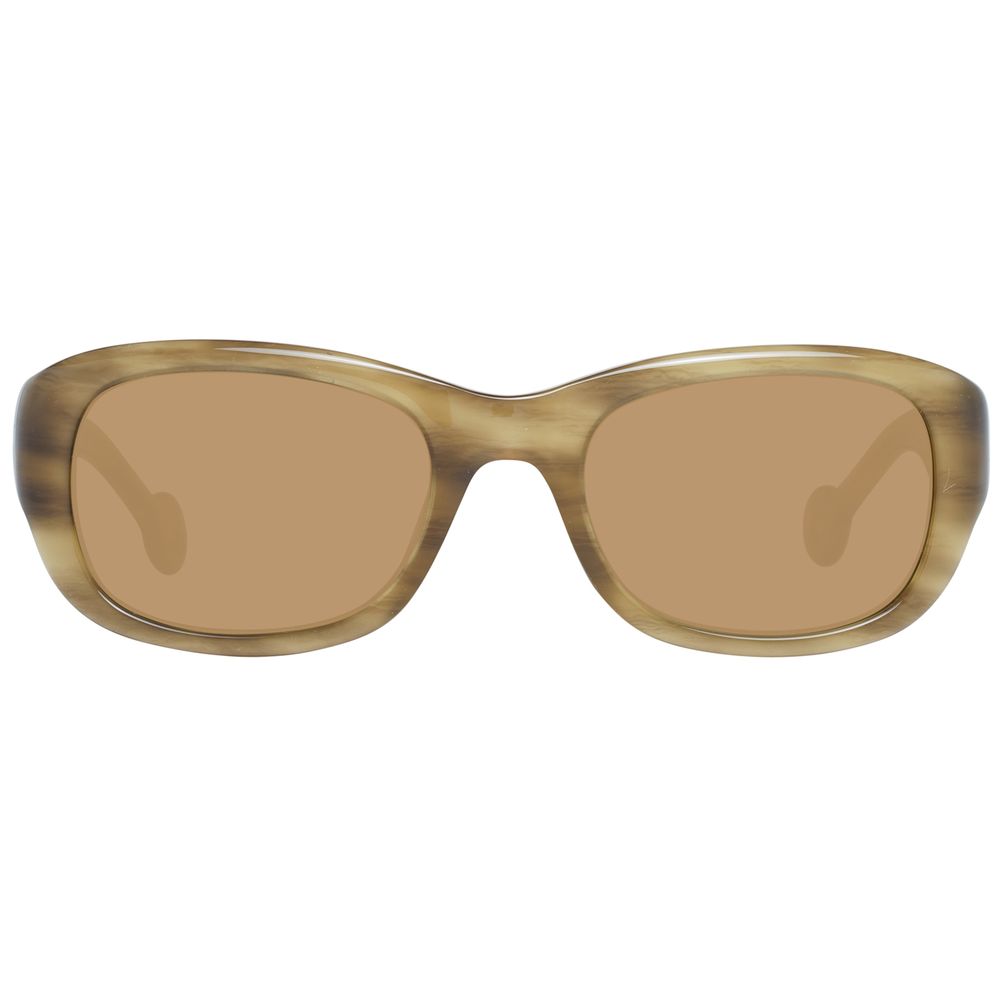 Hally&Son Brown Plastic Sunglasses