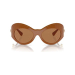 Versace Brown Acetate Sunglasses
