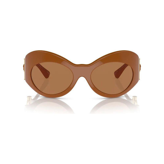 Versace Brown Acetate Sunglasses
