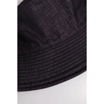 Dolce & Gabbana Black Wide Brim Nylon Bucket Hat