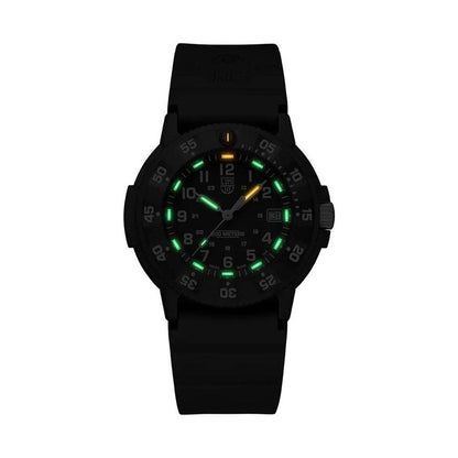 Luminox Black Rubber Sport Watch