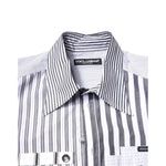 Dolce & Gabbana Multicolor Striped Button Down Casual Shirt