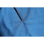 Dolce & Gabbana Blue Cashmere Crown V-neck Pullover Sweater