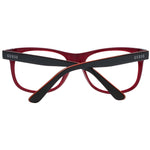 Guess Black Unisex Glasses Frame in full-rim style featuring black plastic construction and square shape.