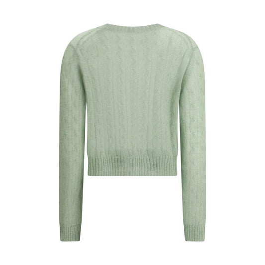 Brunello Cucinelli Mohair and wool cable knit Sweater BR-M2I778110C9738-XL