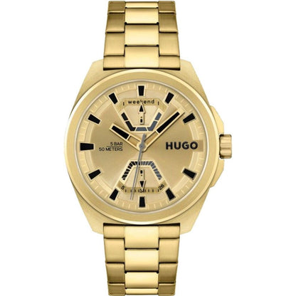 Hugo Boss Gold Stainless Steel Dress Watch