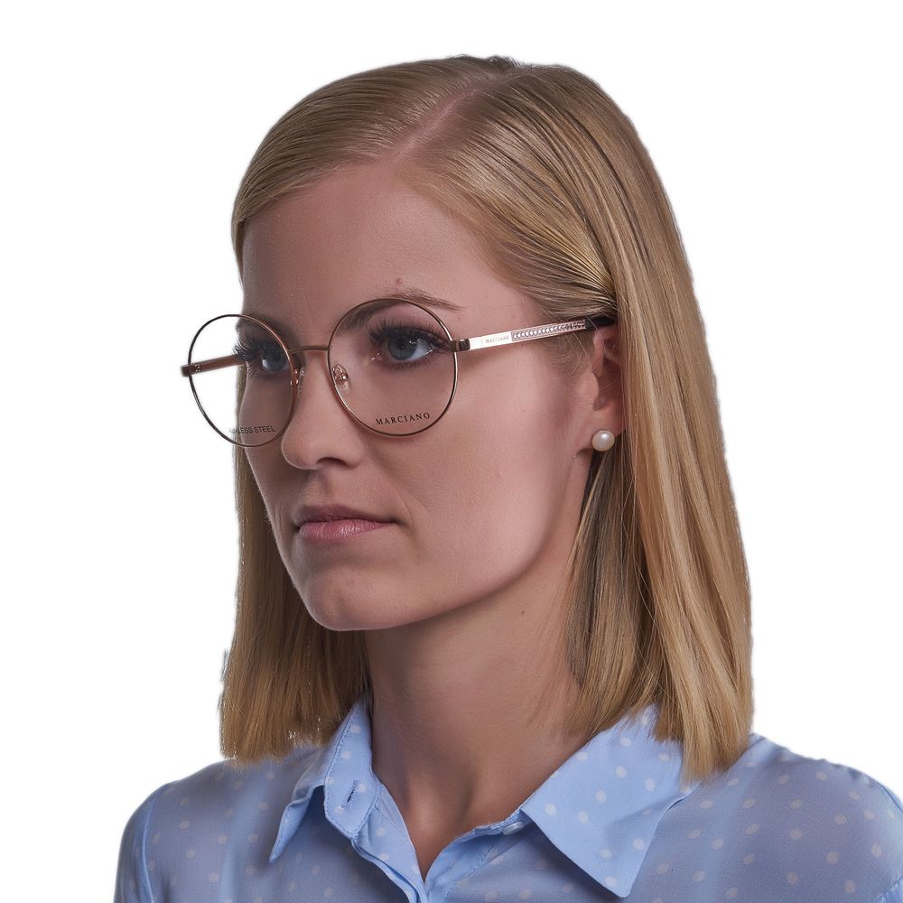Marciano by Guess Rose Gold Metal Glasses (Frames)