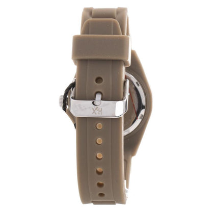 Haurex Brown Rubber Sport Watch