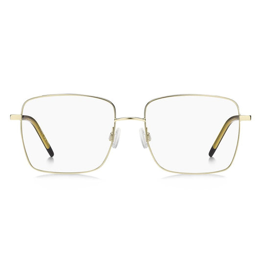 Hugo Boss Gold Metal Frames - Women’s glasses, matte gold metal, size 54/17/140 mm