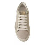 HIDE & JACK Off White Low Top Lace Up Sneakers Shoes