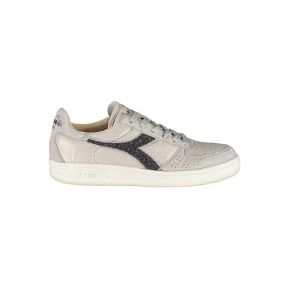 Diadora Grigio Leather Women Sneaker Diadora