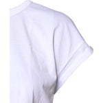 Dolce & Gabbana White Cotton Crew Neck Cropped T-shirt Top TSH87188-36