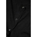 Dolce & Gabbana Black Button Down Short Sleeve Blouse Top