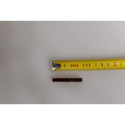 Dolce & Gabbana Multicolor Gold Tone Brass Tie Clip Bar