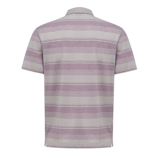 Canali Gray Cotton Polo Shirt CA-8580662-IT50 | L