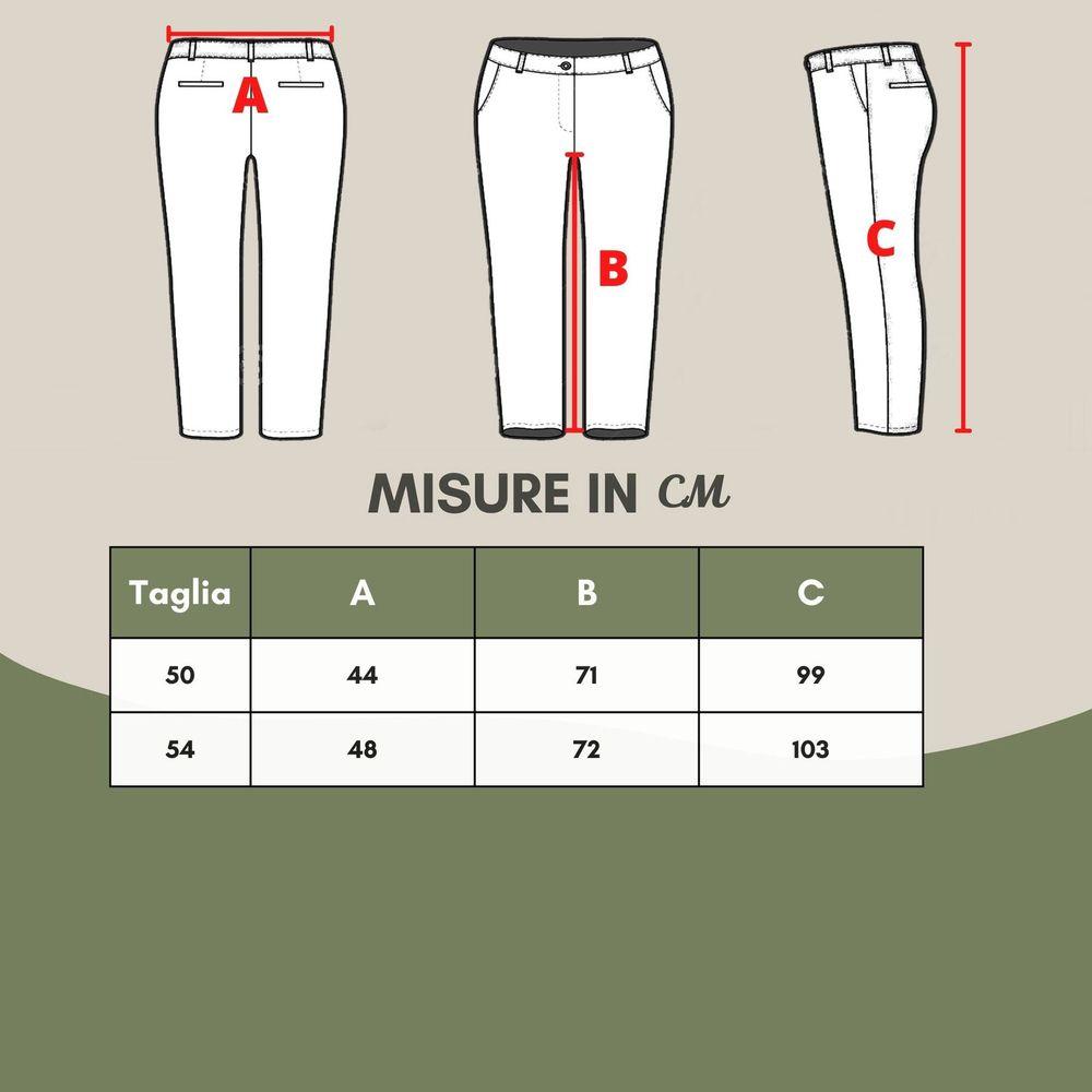 بنطلون قطني أسود أنيق للرجال من دولتشي آند غابانا