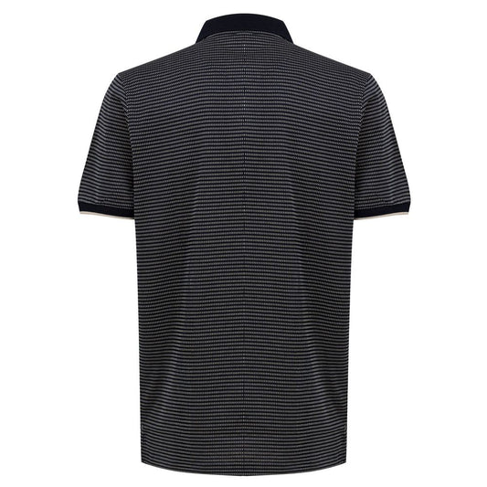 Dunhill Blue Cotton Polo Shirt DU-904867320013782-M