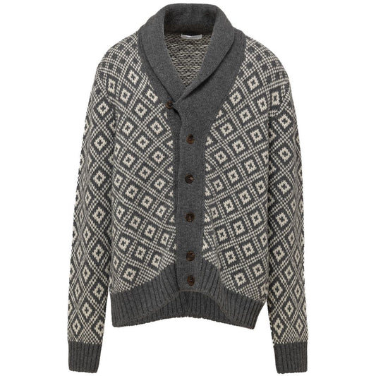 Cruciani Bicolor Cashmere Cardigan